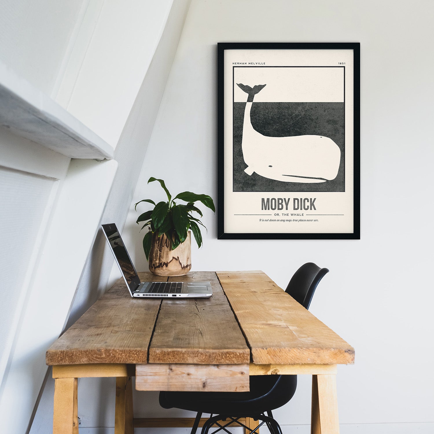 Moby Dick or, The Whale Art Print