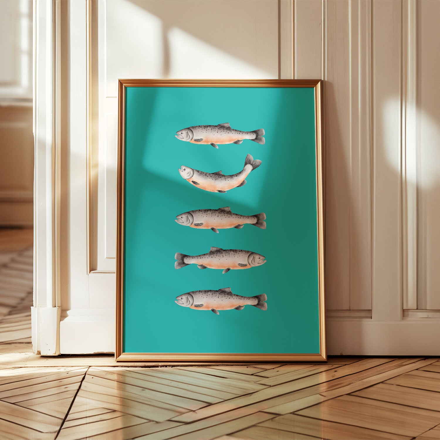 Salmon Art Print