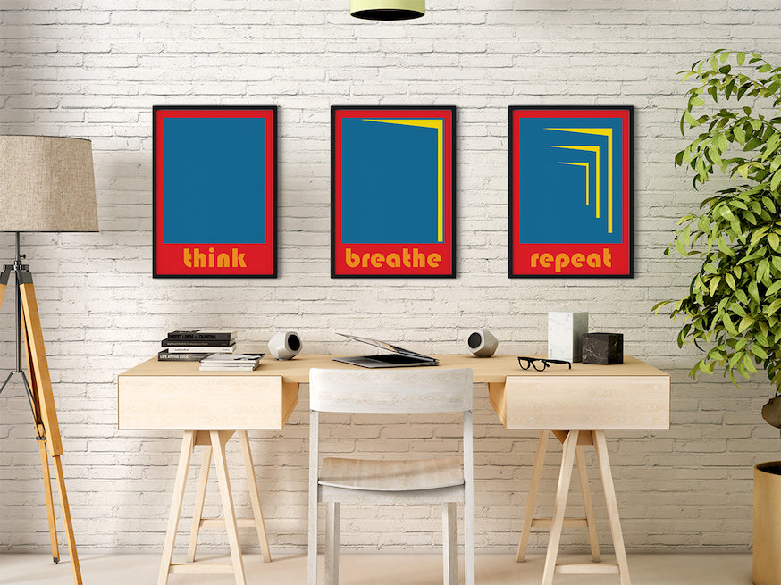 Think Art Print