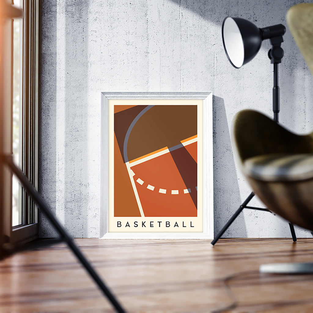 Basketball Art Print