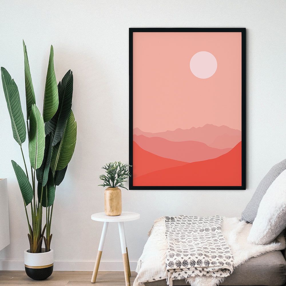 Heat Blossom Art Print