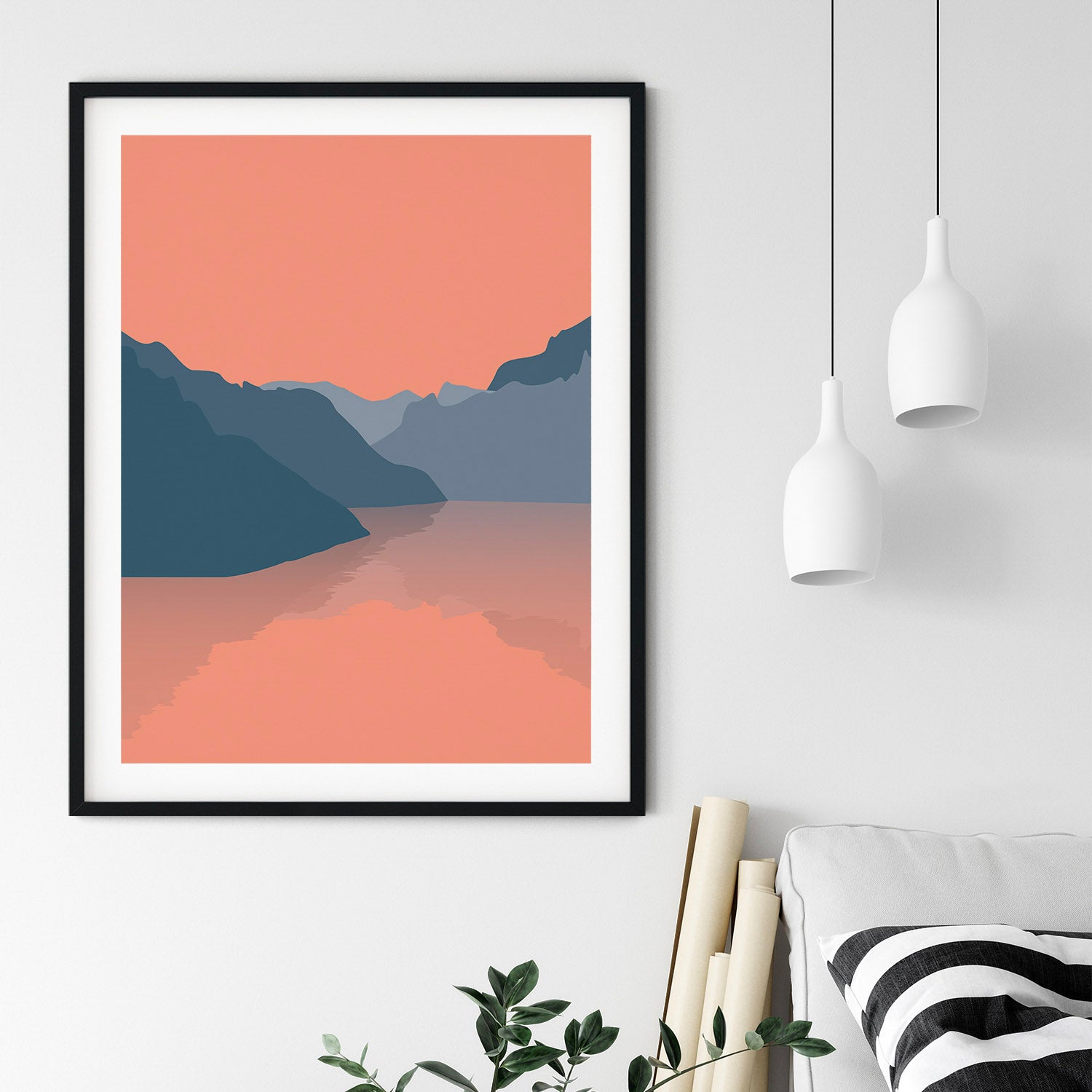 Nordic Dusk Art Print