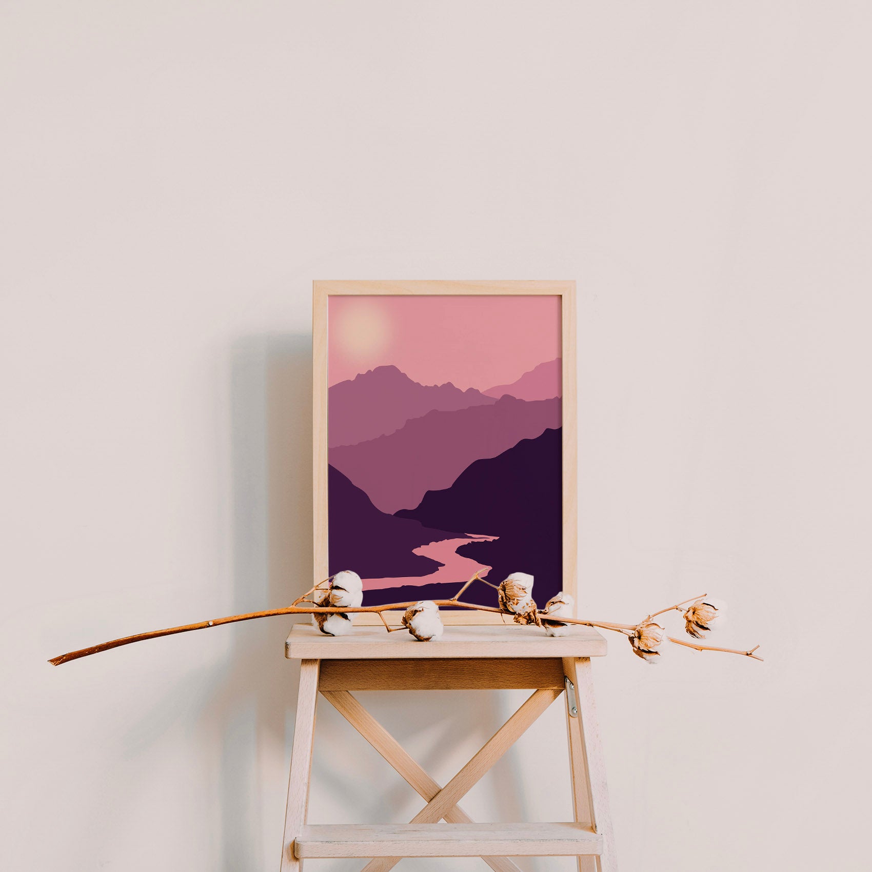Purple Mist Art Print