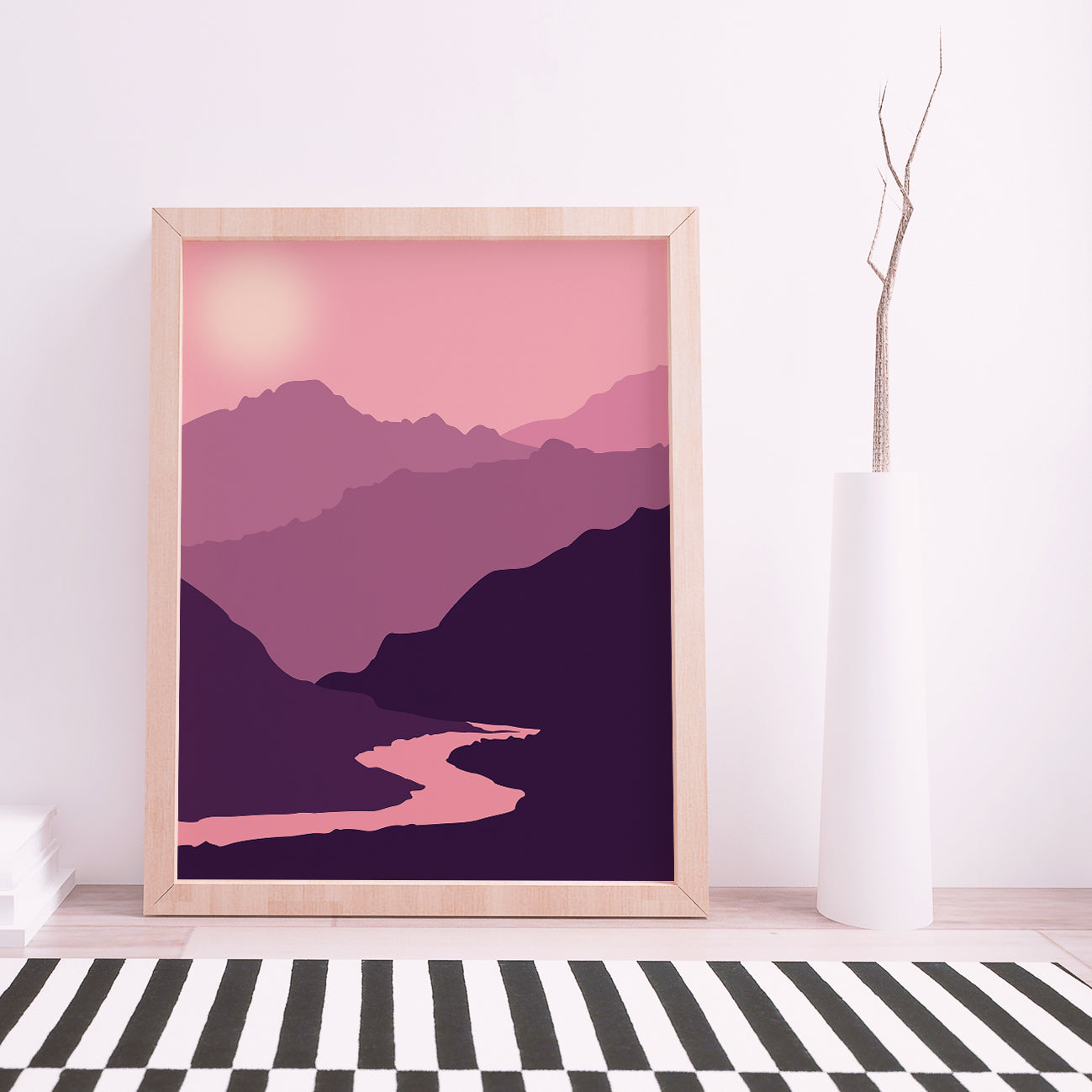 Purple Mist Art Print