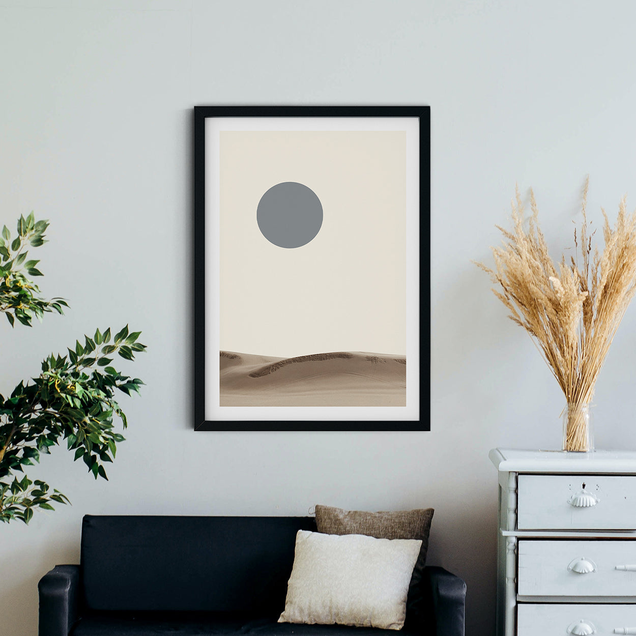 Desert | Nature Eclipse Art Print