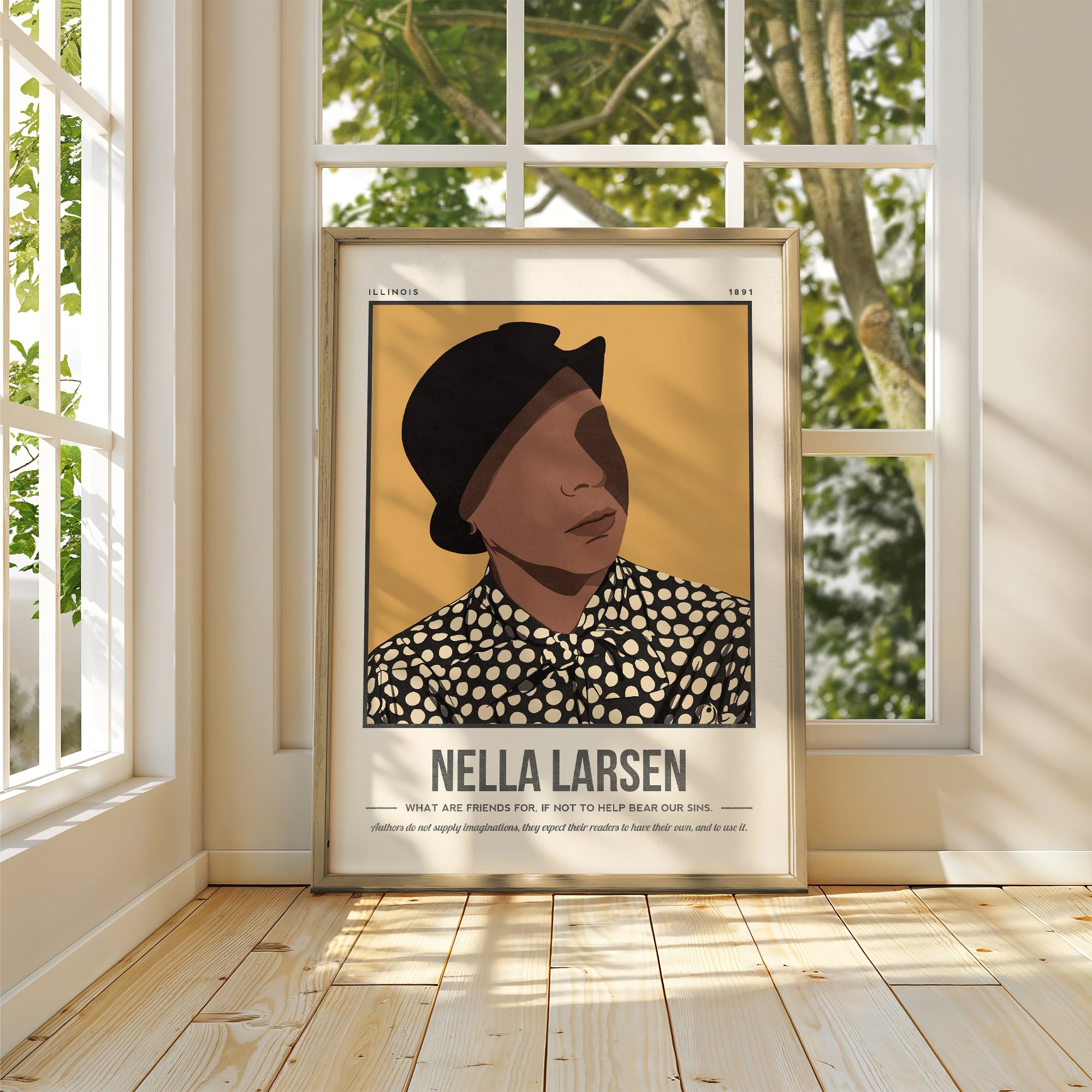 Nella Larsen Art Print