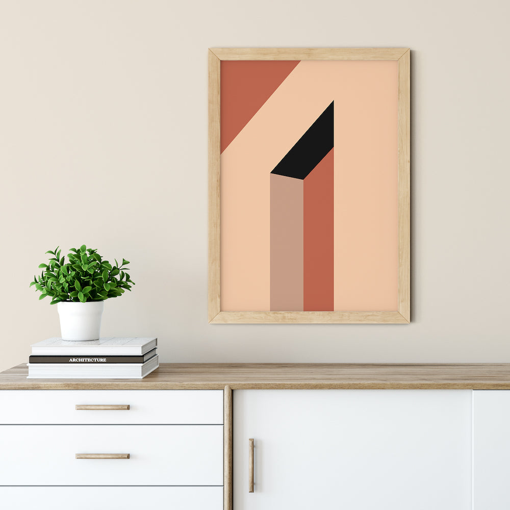 Bauhaus Architecture: Sunset | Art Print No.002