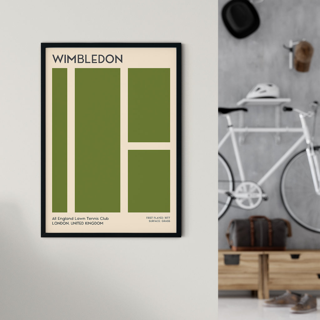 Grand Slam Art Prints | Set of 4