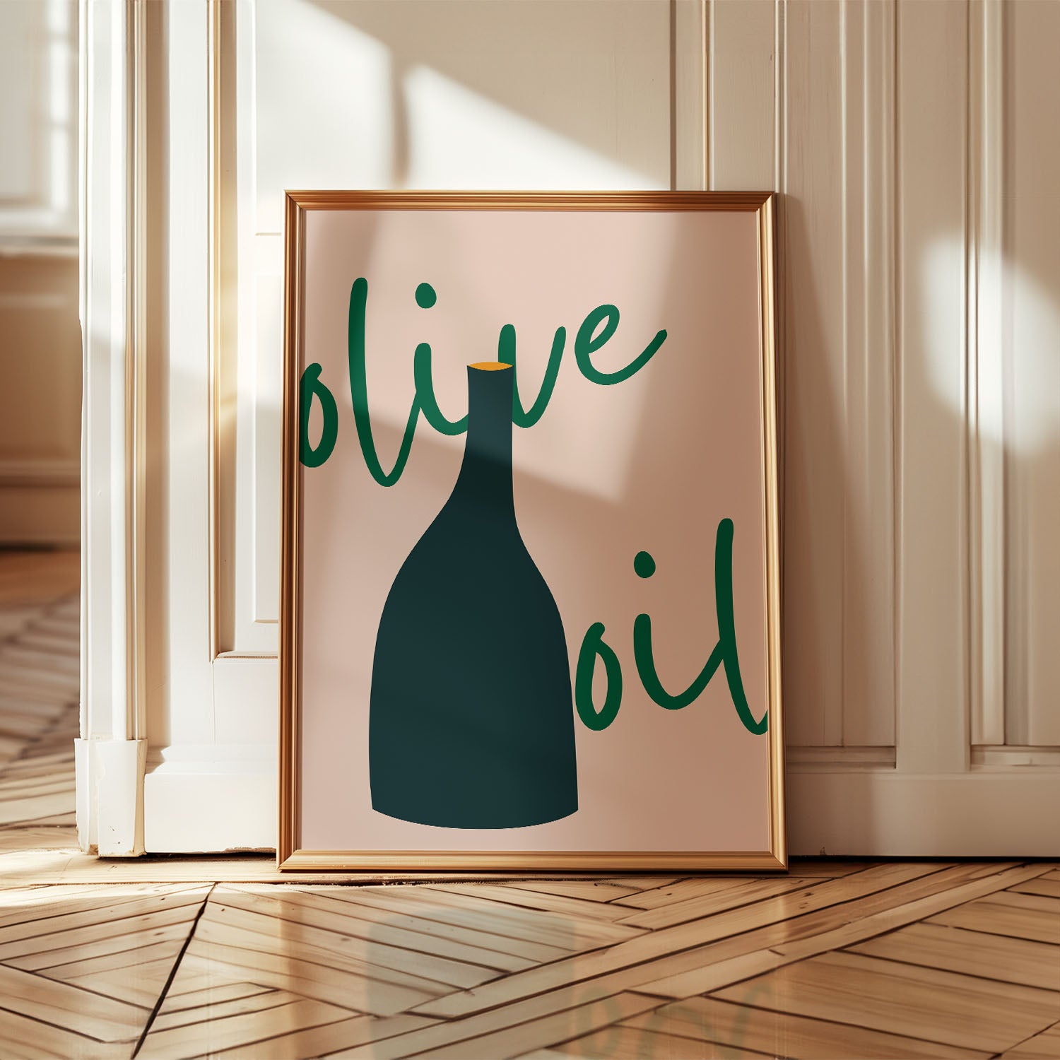 Olive Oil Art Print