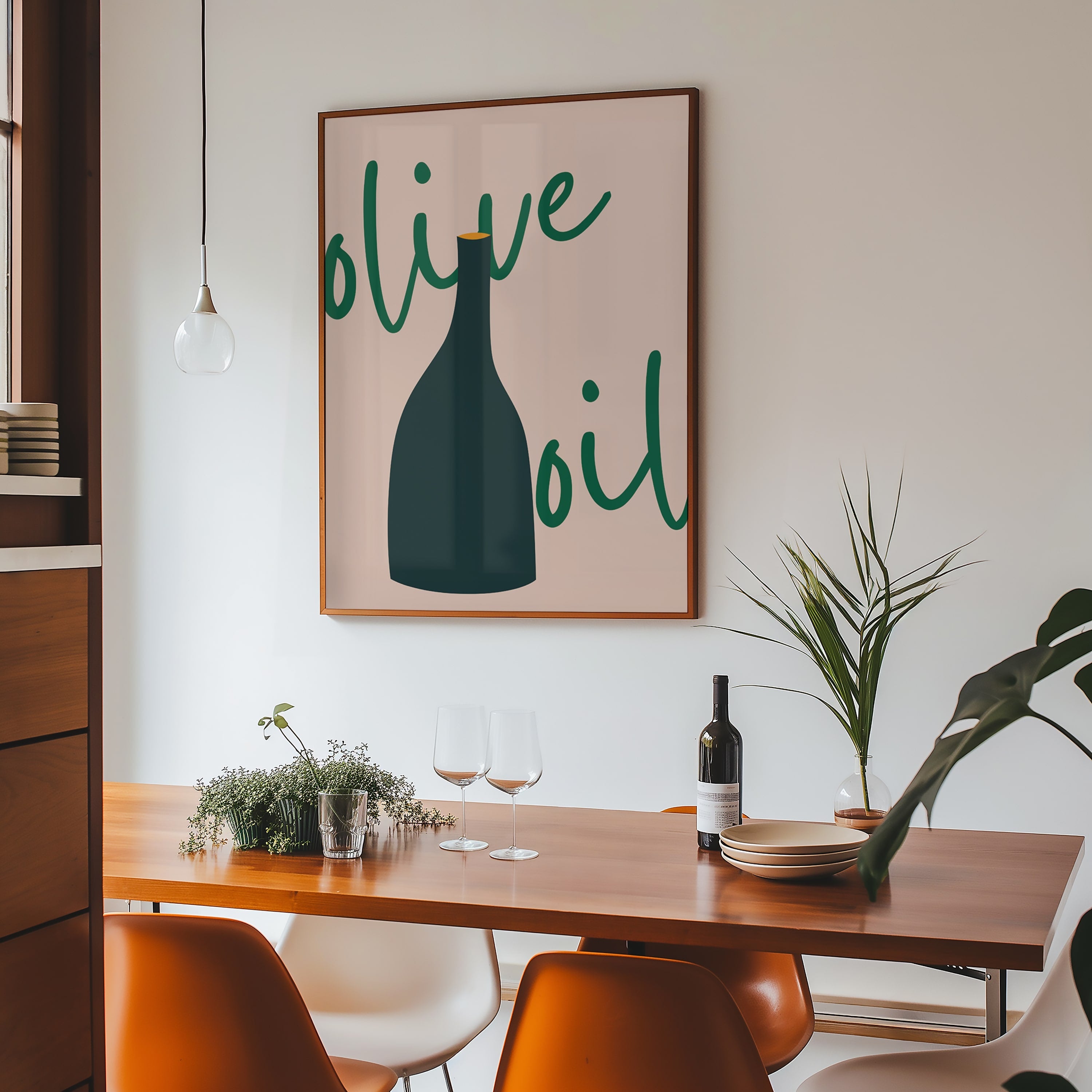Olive Oil Art Print
