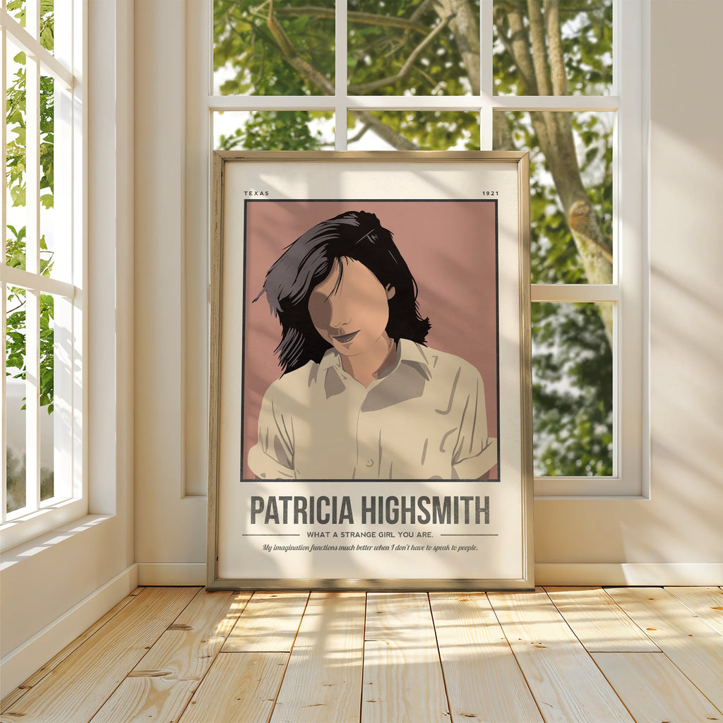 Patricia Highsmith Art Print