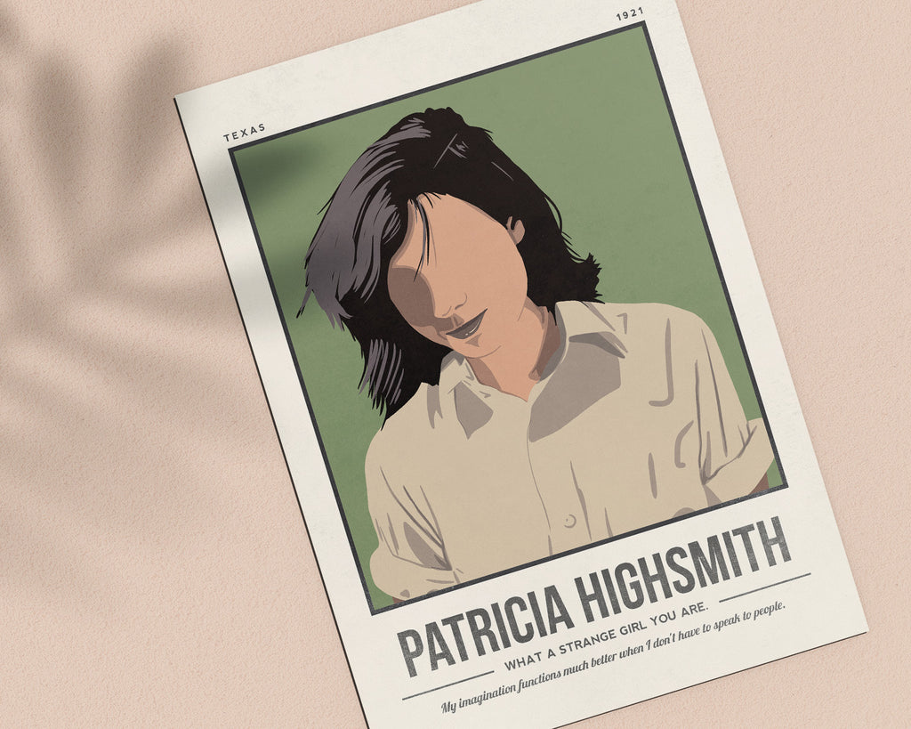 Patricia Highsmith Art Print
