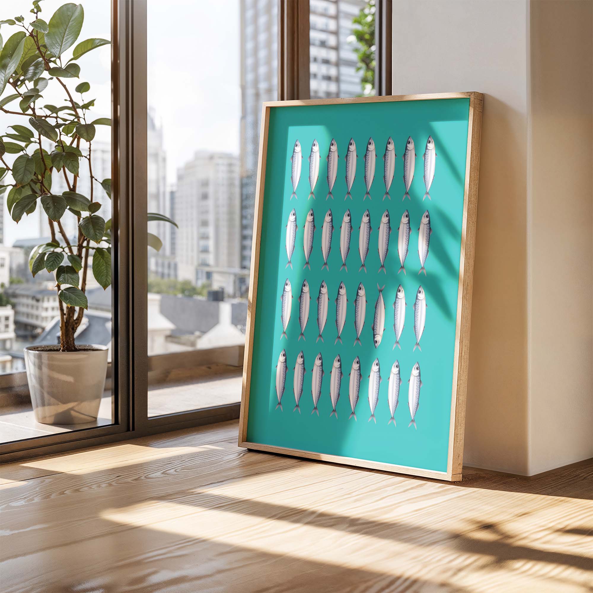 Sardines Art Print