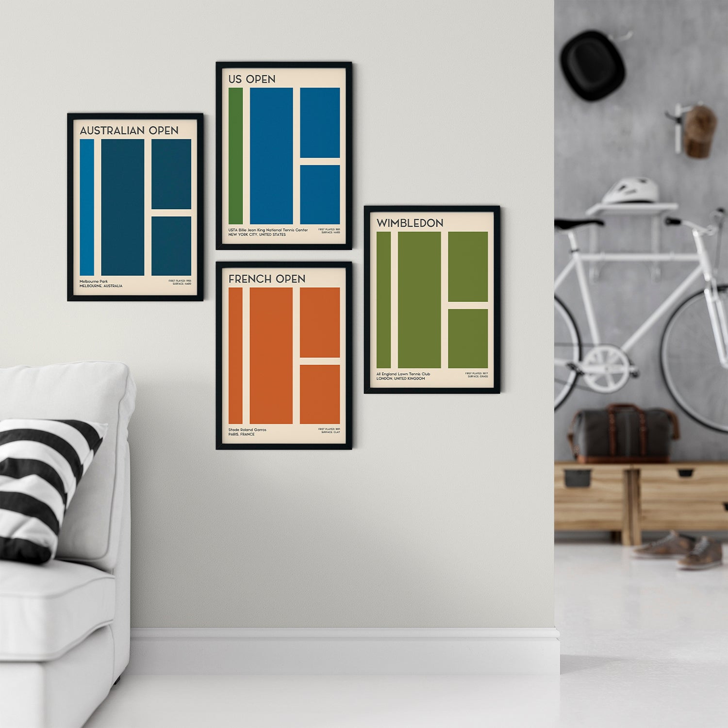 Tennis Art Print