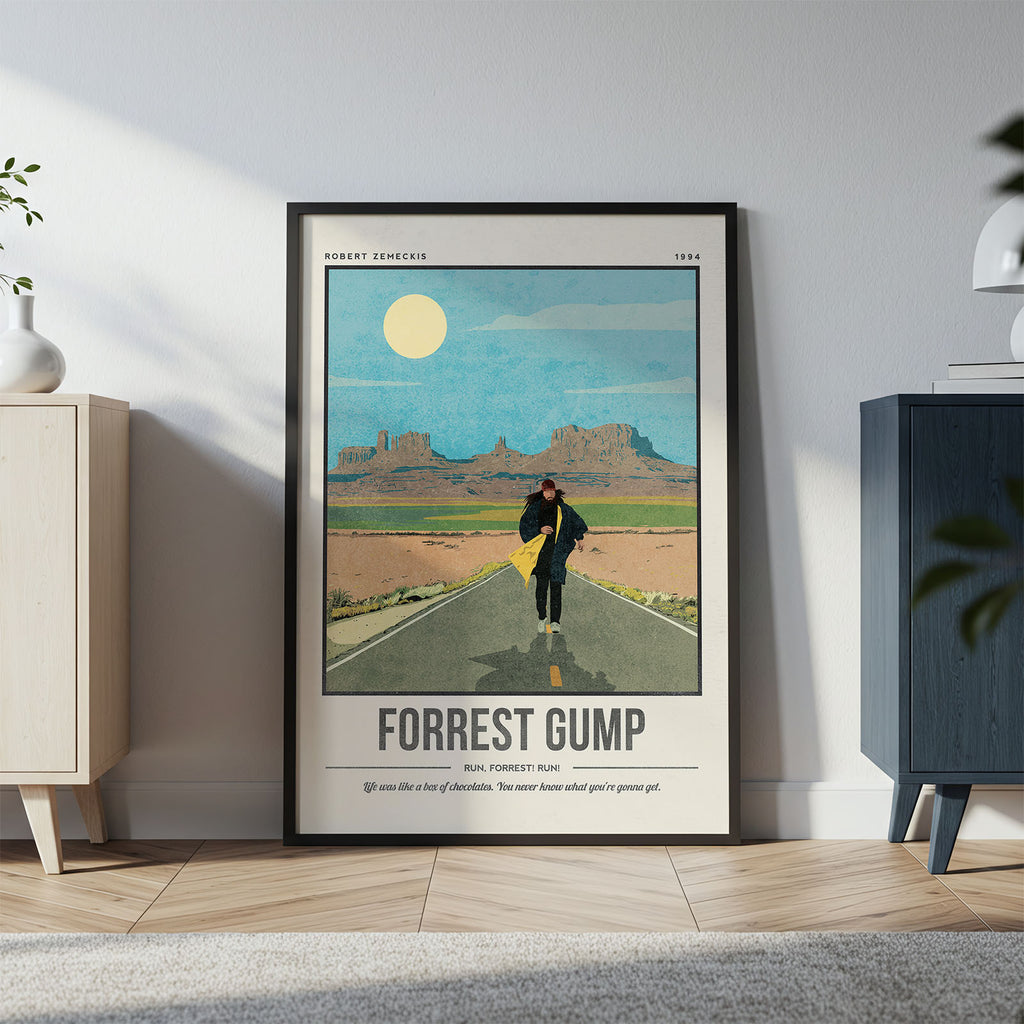 Forrest Gump Art Print
