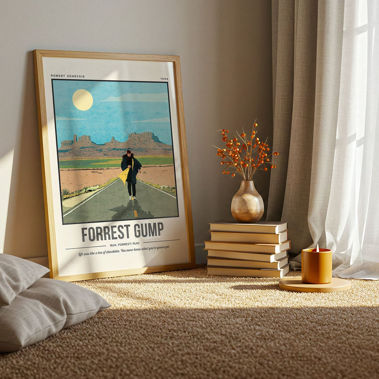 Forrest Gump Art Print