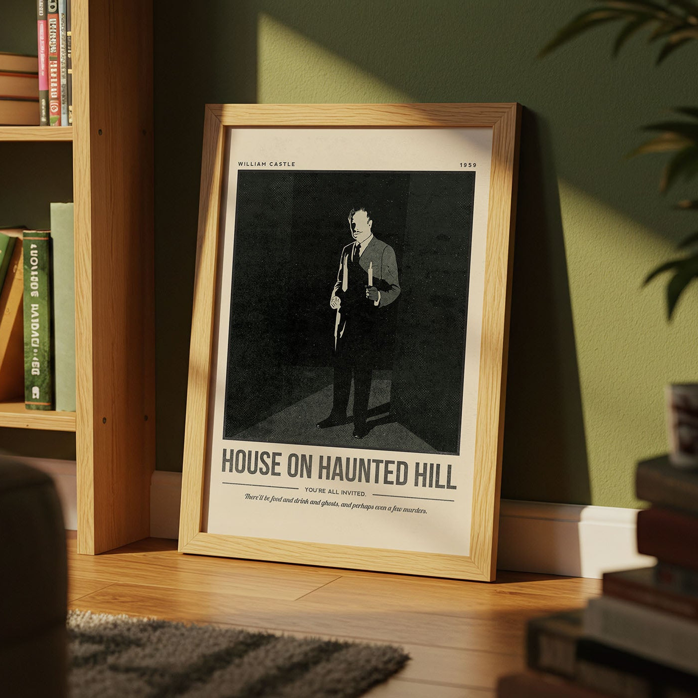 House on Haunted Hill Art Print
