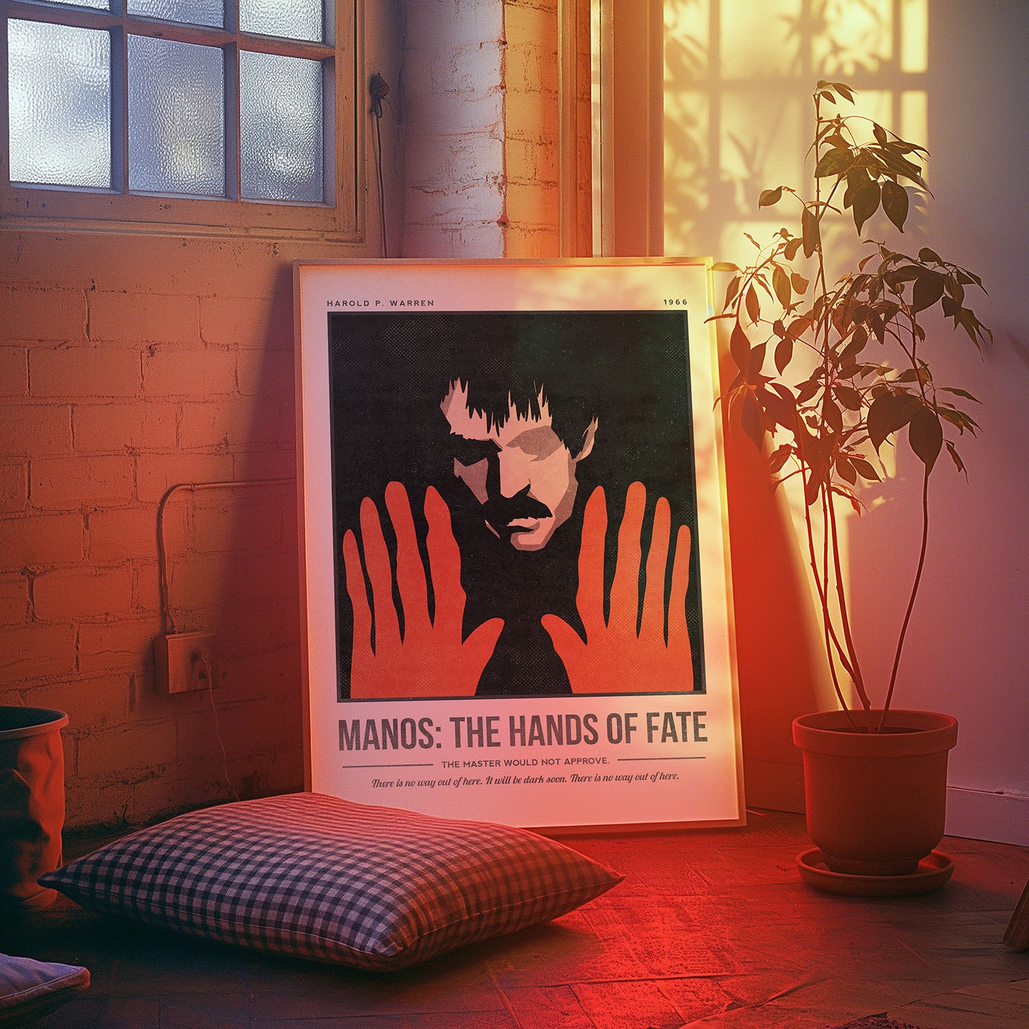 Manos: The Hands of Fate Art print