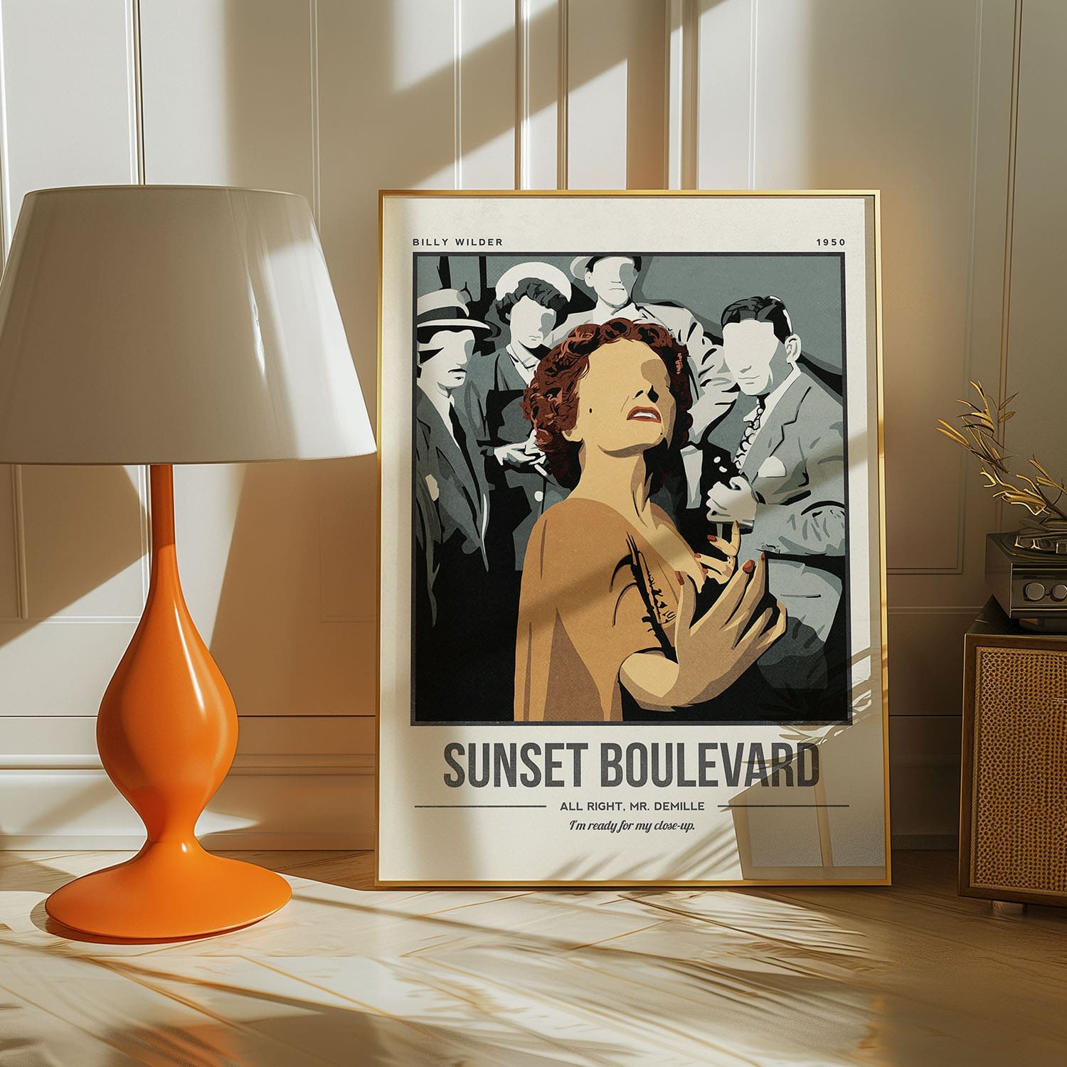 Sunset Boulevard Art Print