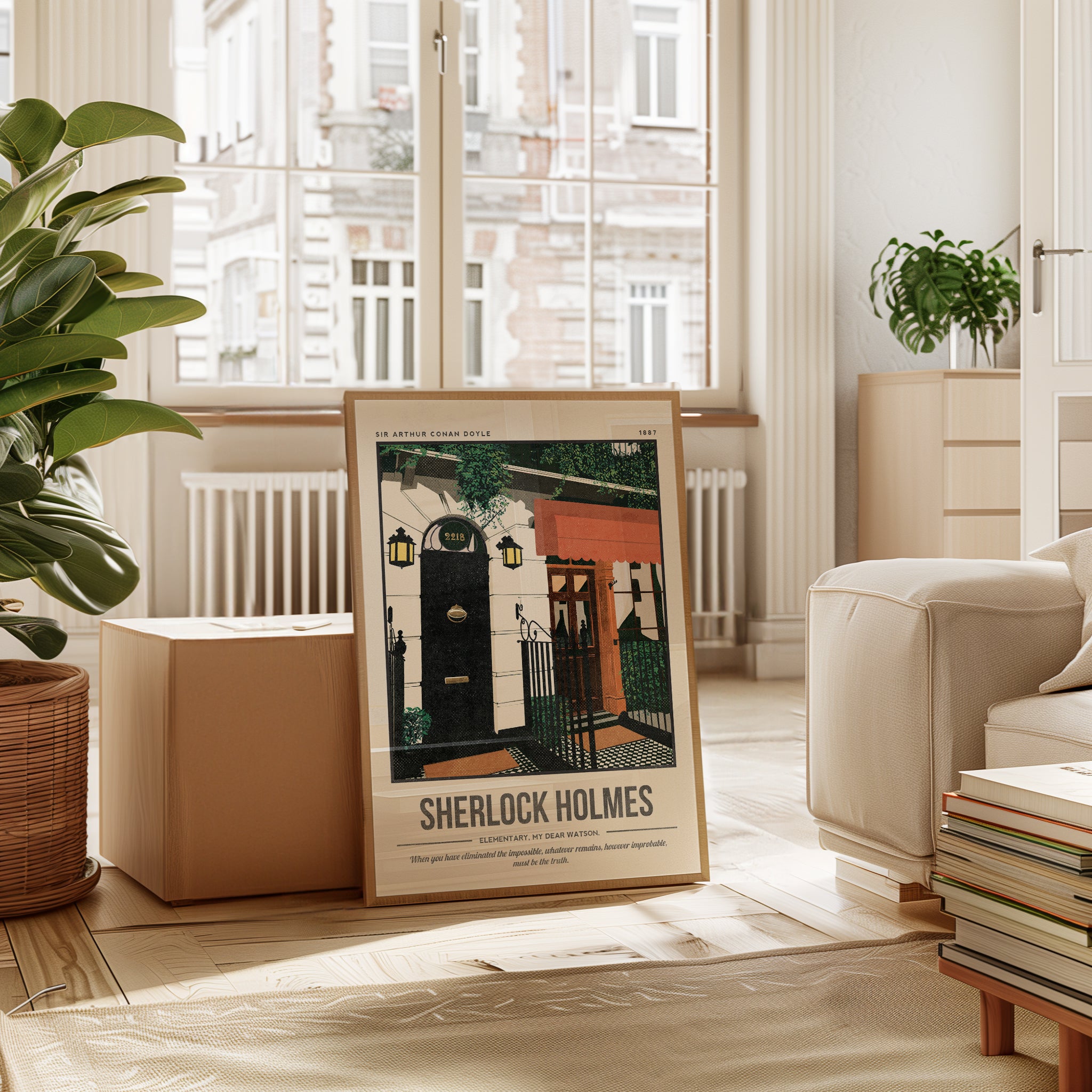 Sherlock Holmes Art Print
