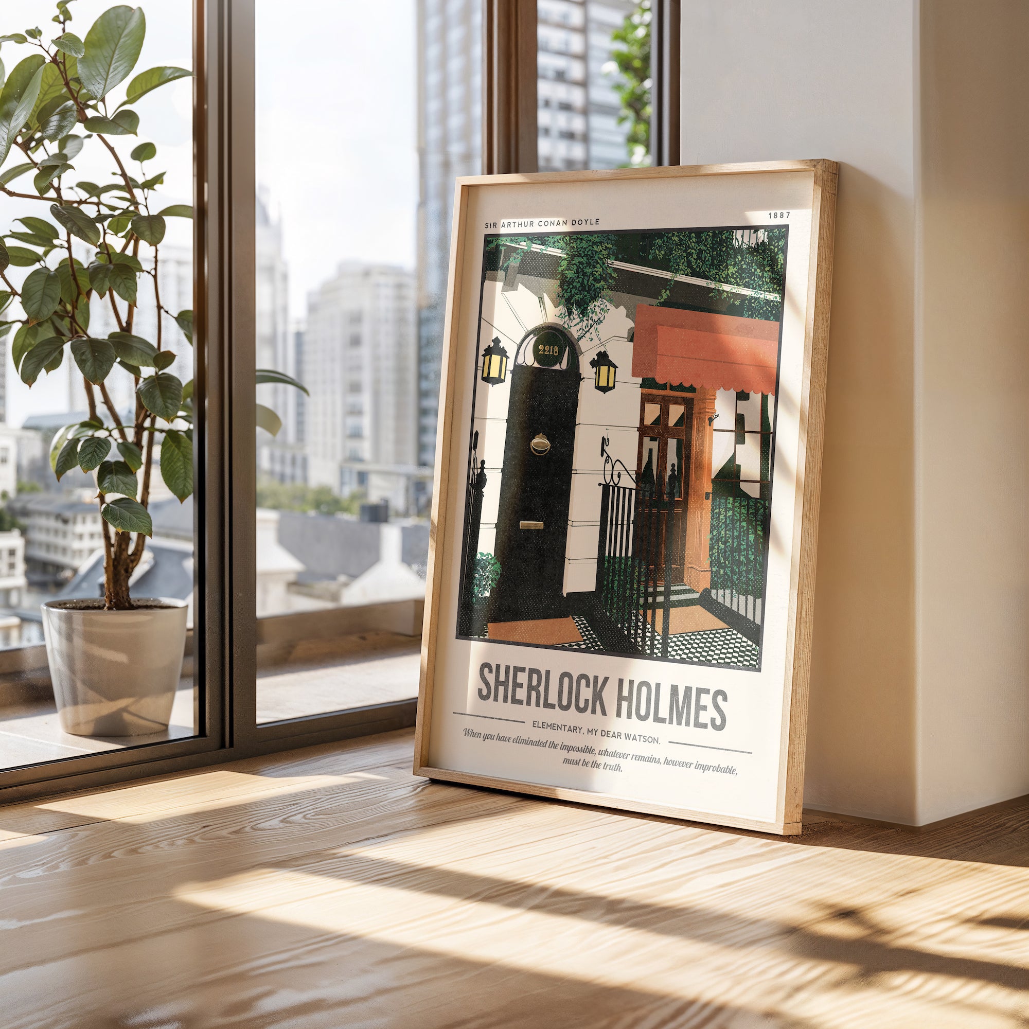 Sherlock Holmes Art Print