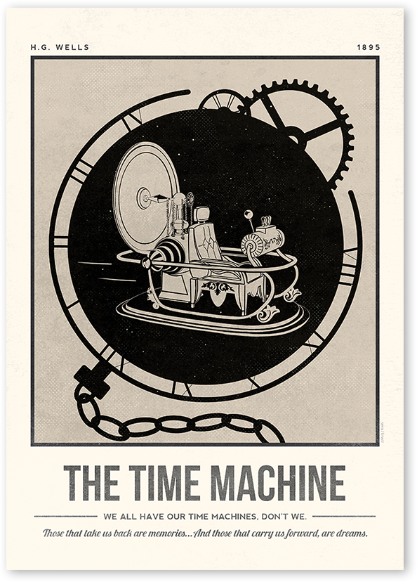 The Time Machine Art Print