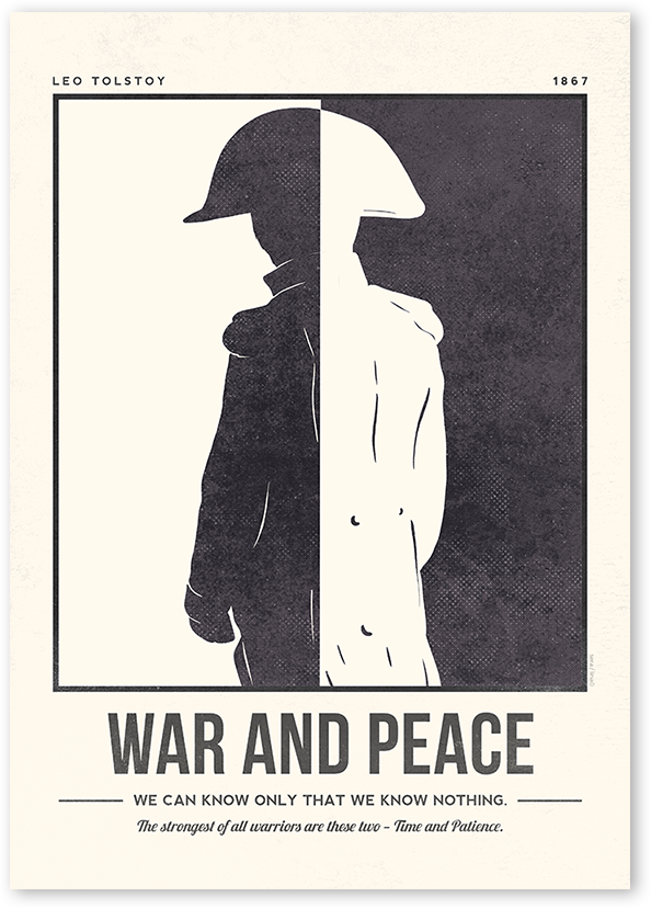 War and Peace Art Print