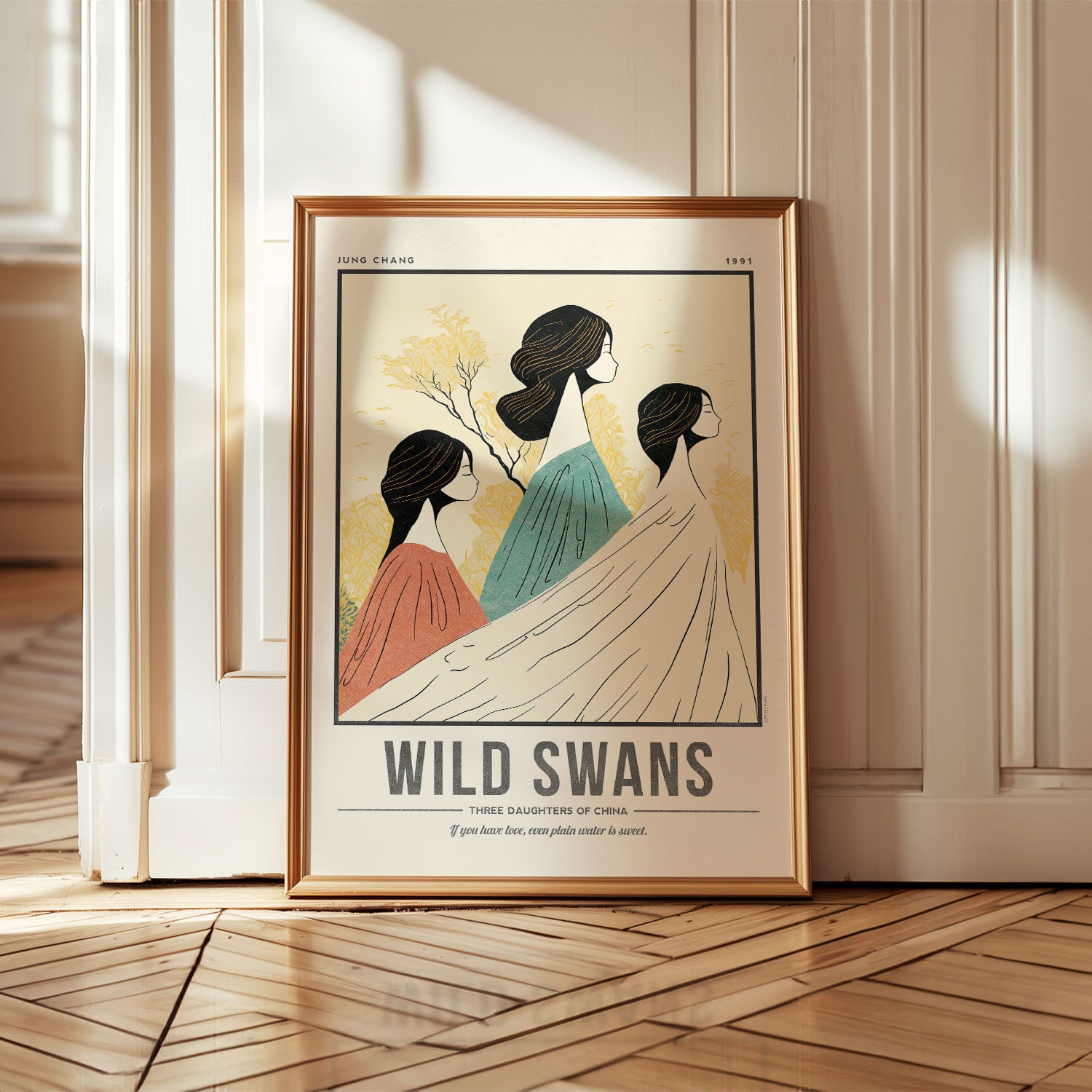 Wild Swans Art Print
