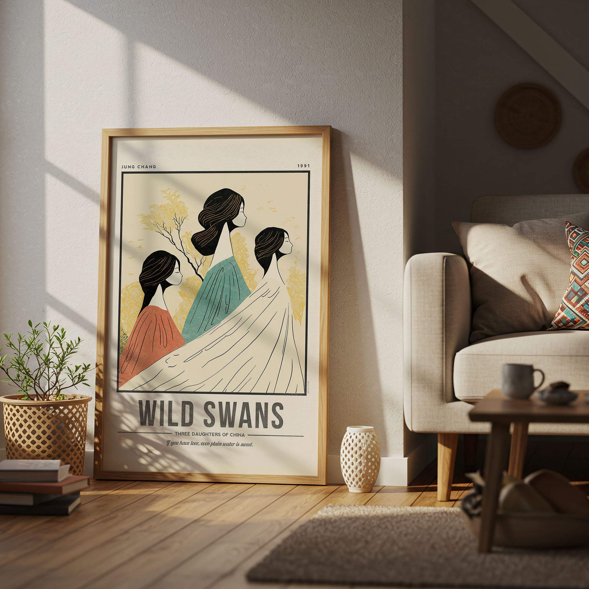 Wild Swans Art Print
