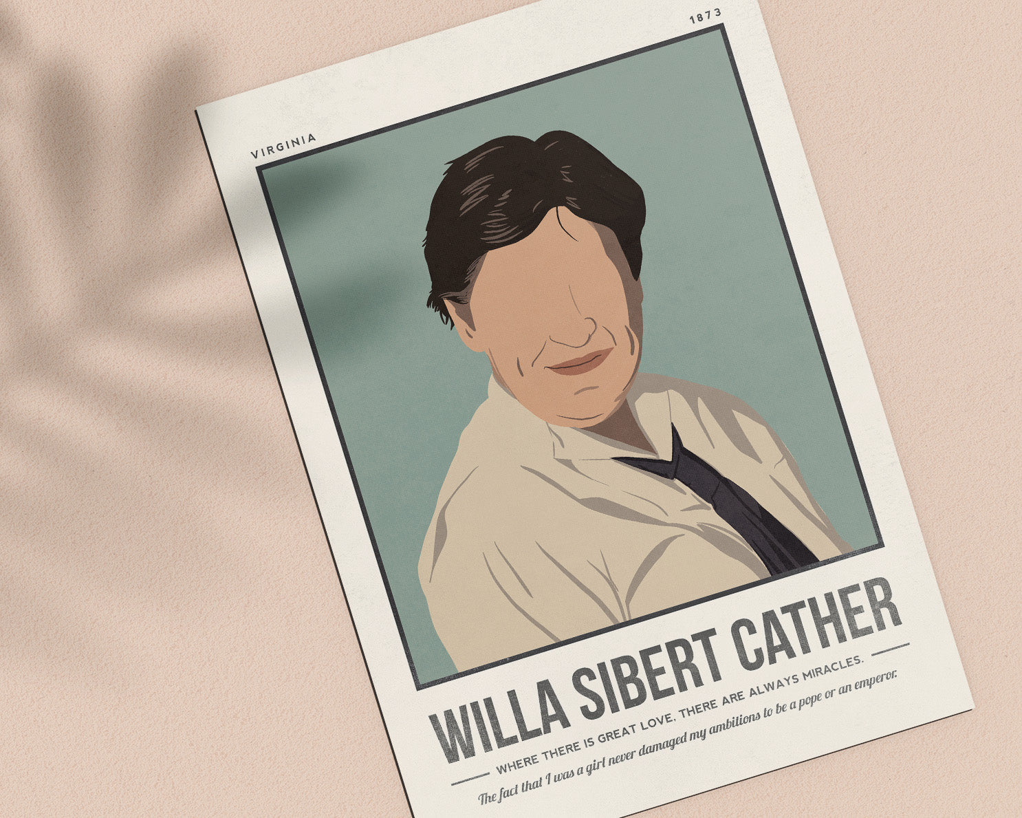 Willa Cather Art Print
