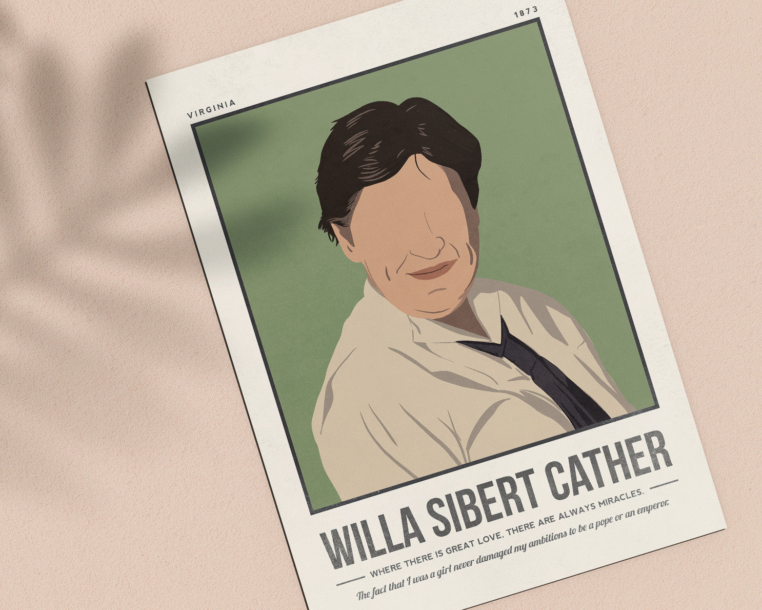 Willa Cather Art Print