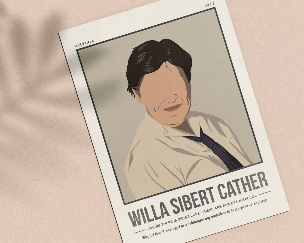 Willa Cather Art Print