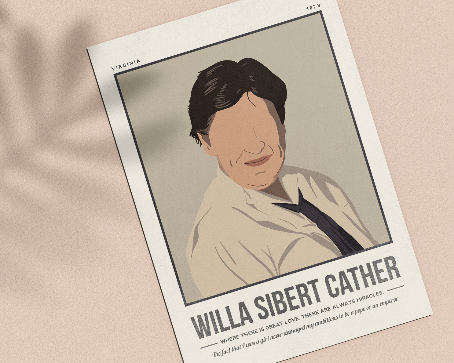 Willa Cather Art Print