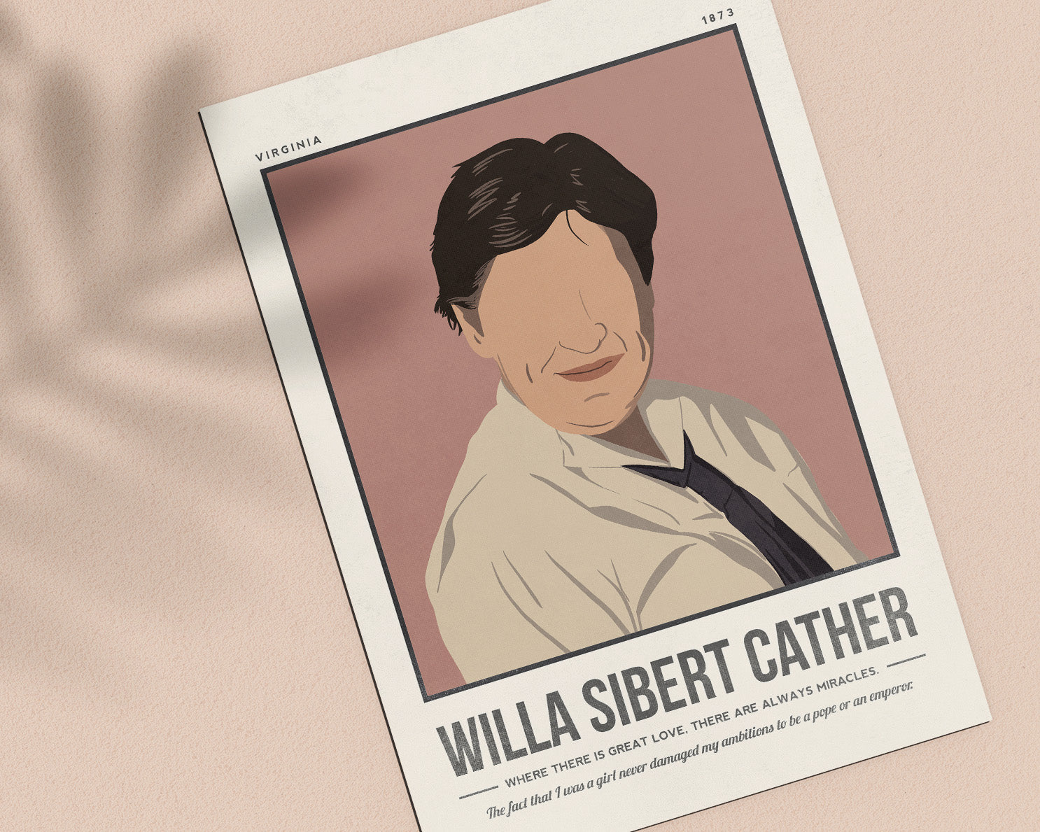 Willa Cather Art Print