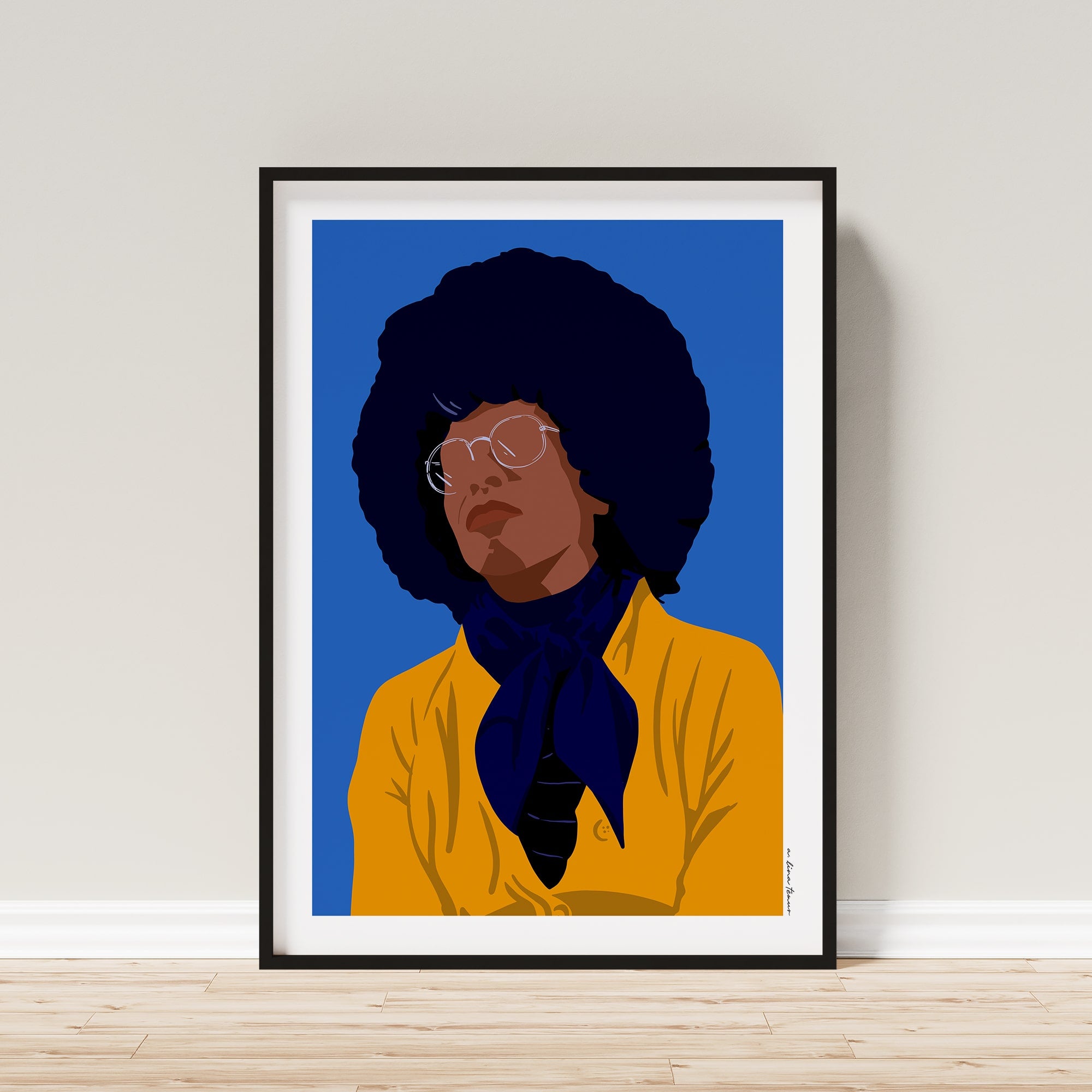 Angela Davis Art Print