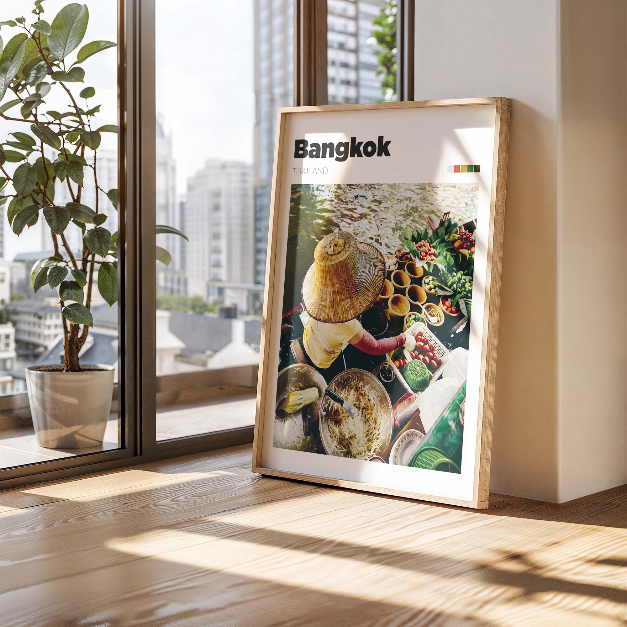 Bangkok Art Print