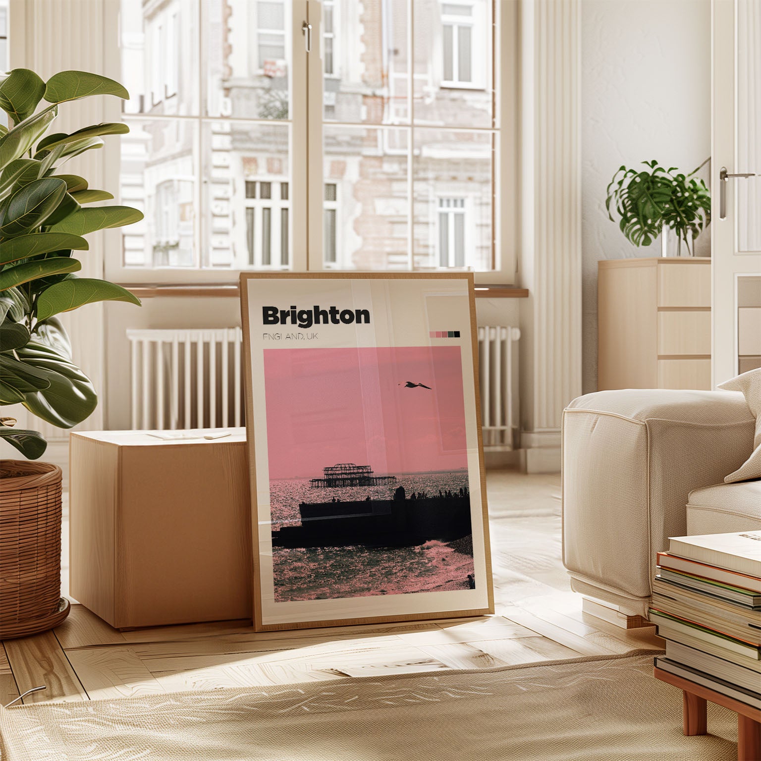 Brighton West Pier Art Print