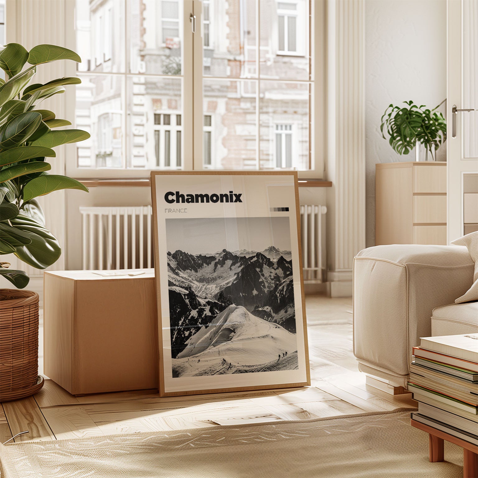Chamonix Art Print