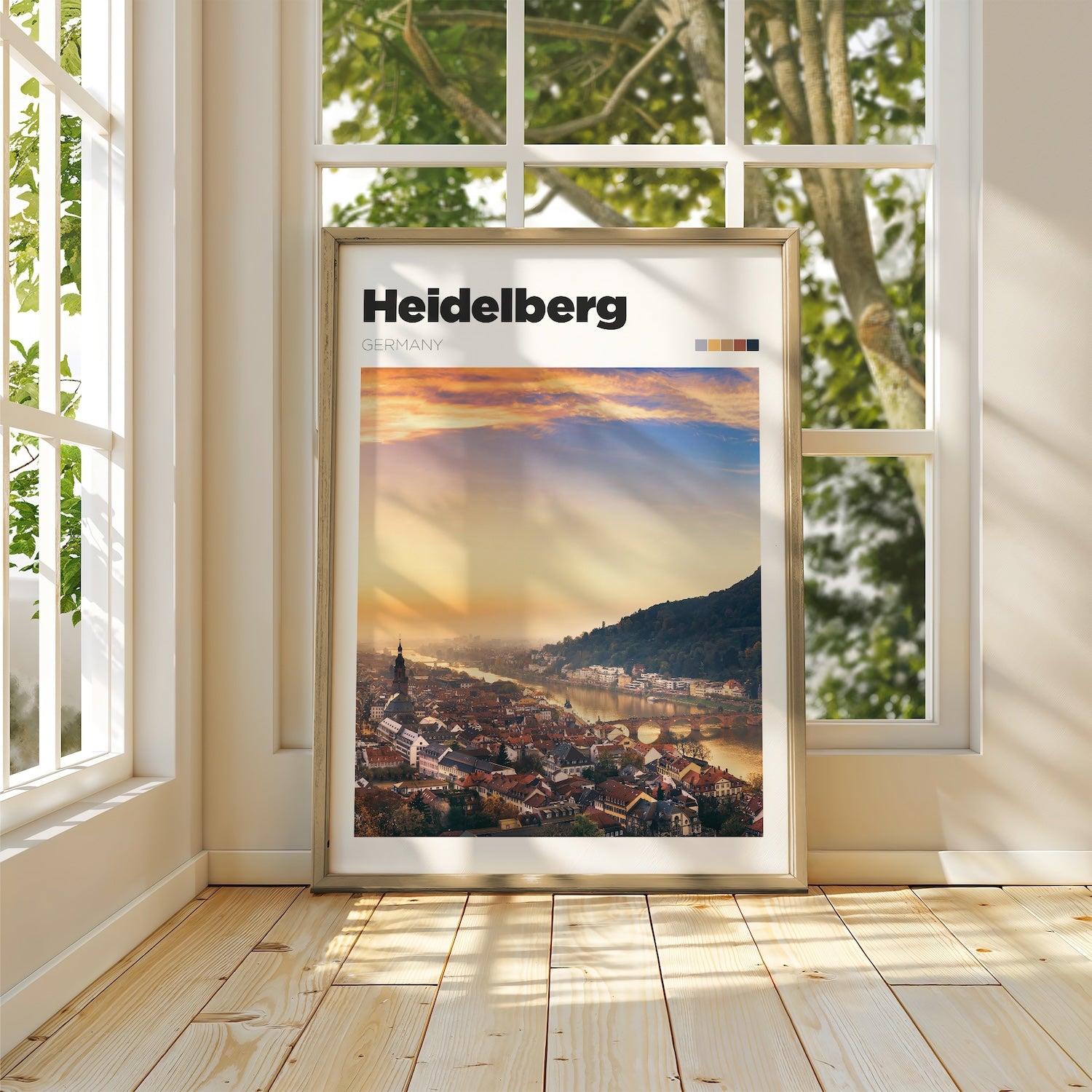 Heidelberg Neckar Art Print