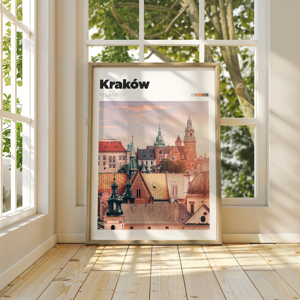 Kraków Art Print