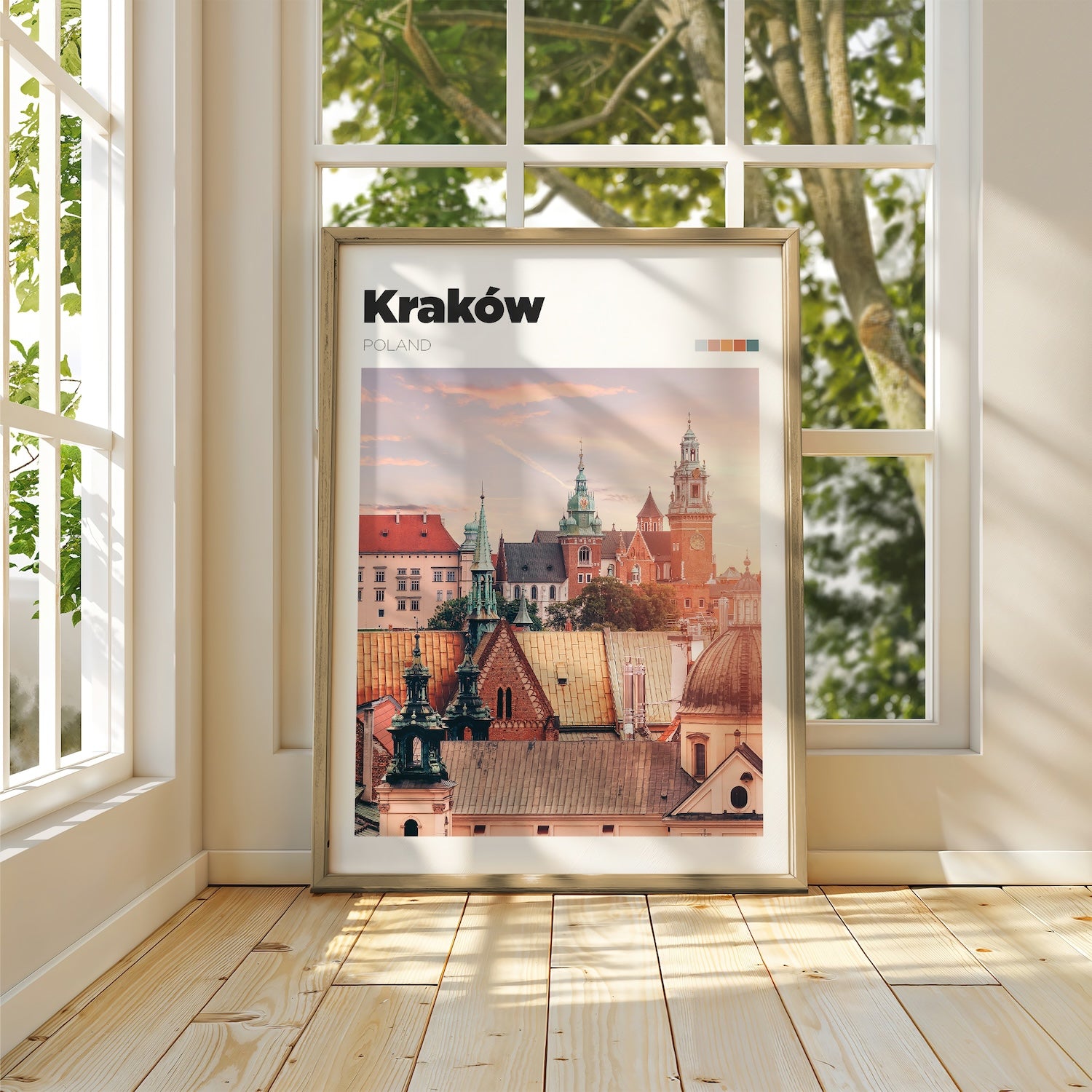 Kraków Art Print