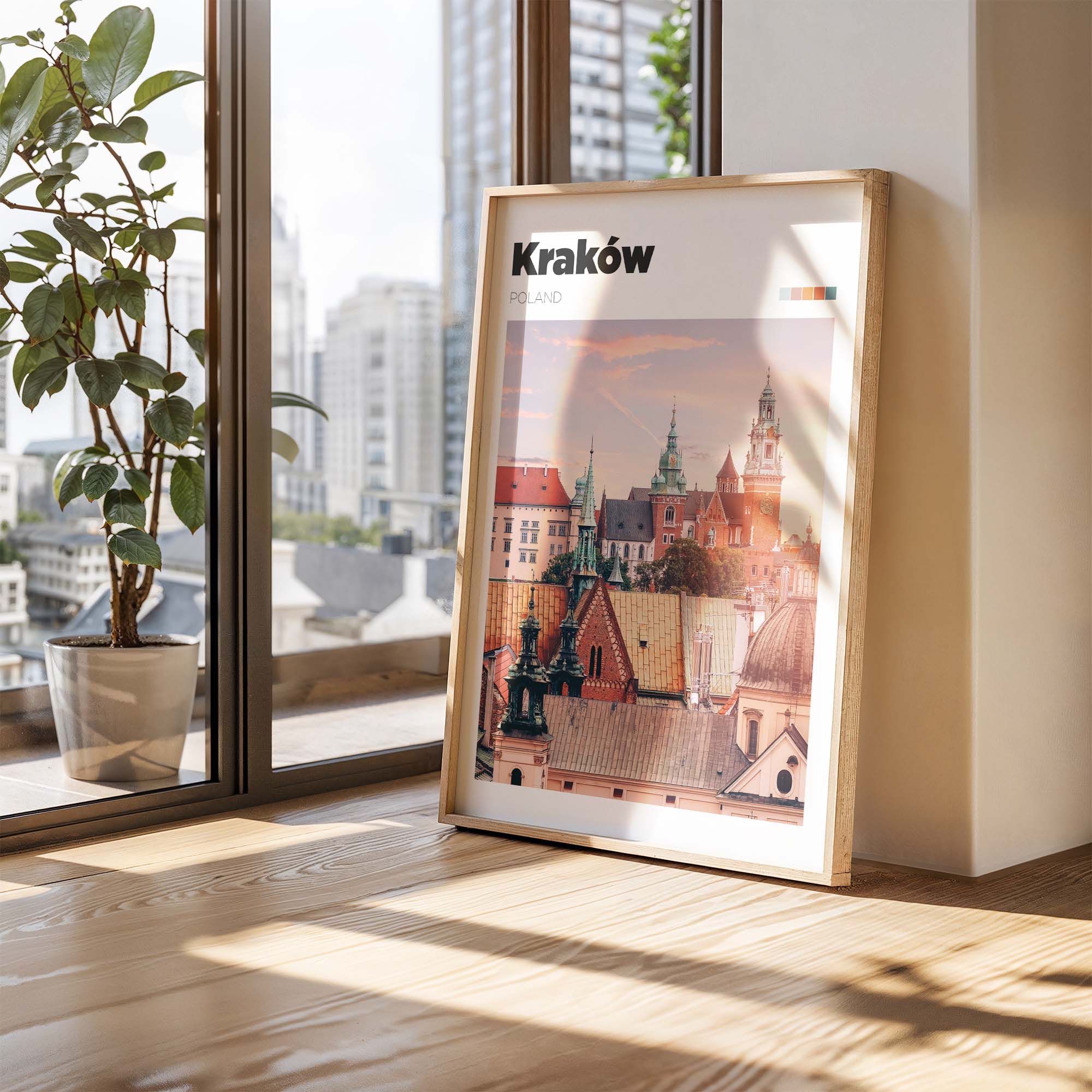 Kraków Art Print
