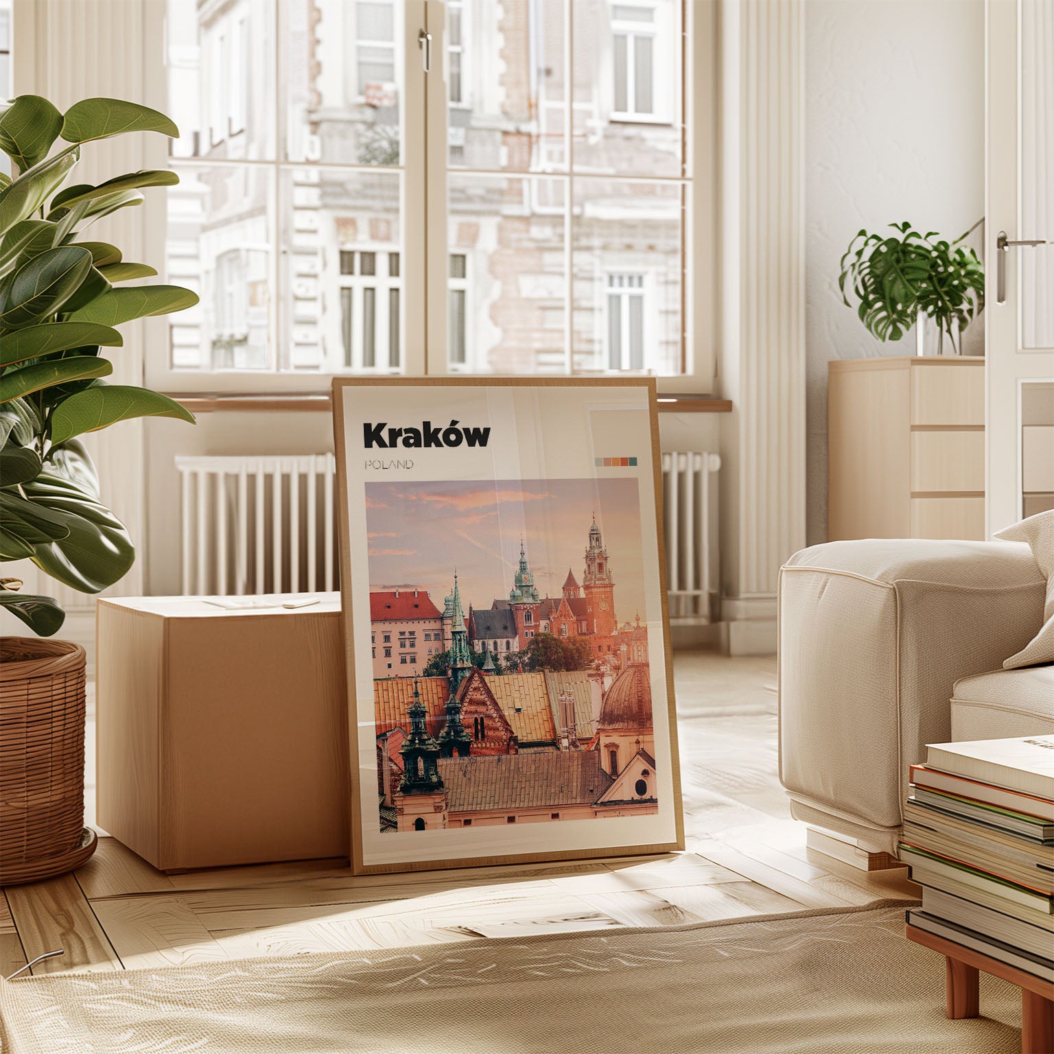 Kraków Art Print