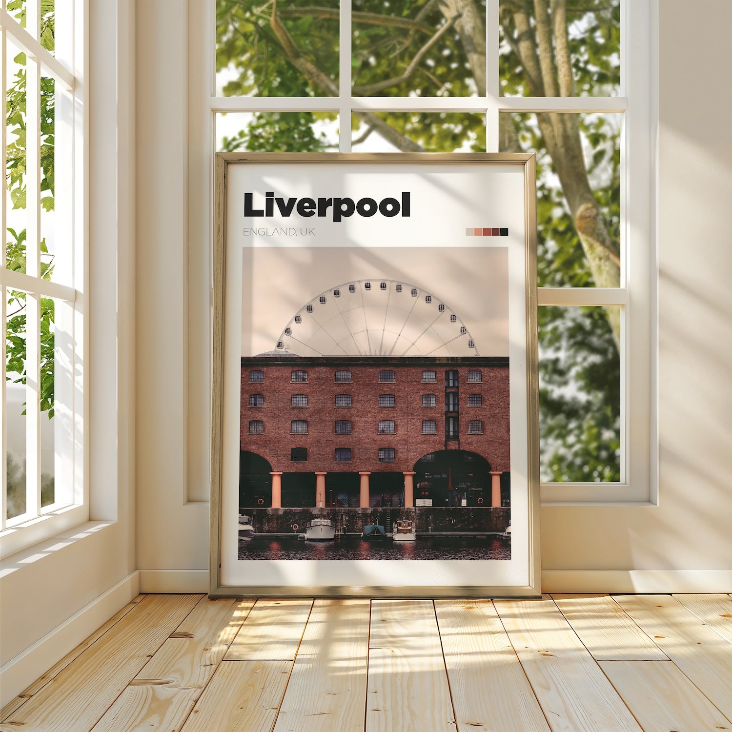 Liverpool Albert Dock Art Print