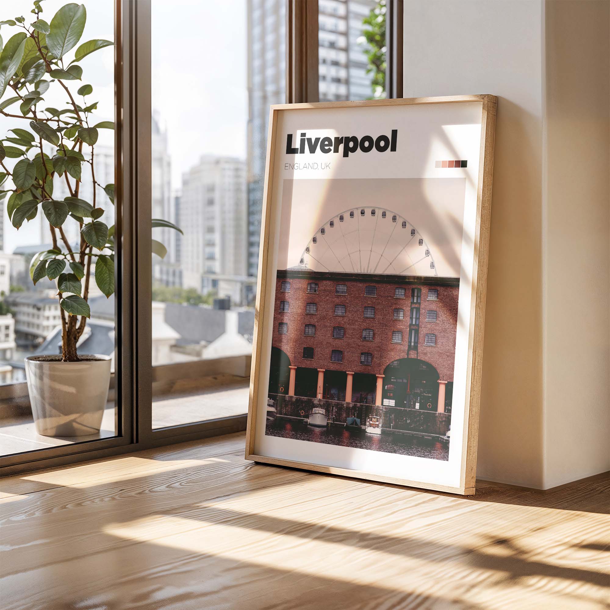 Liverpool Albert Dock Art Print