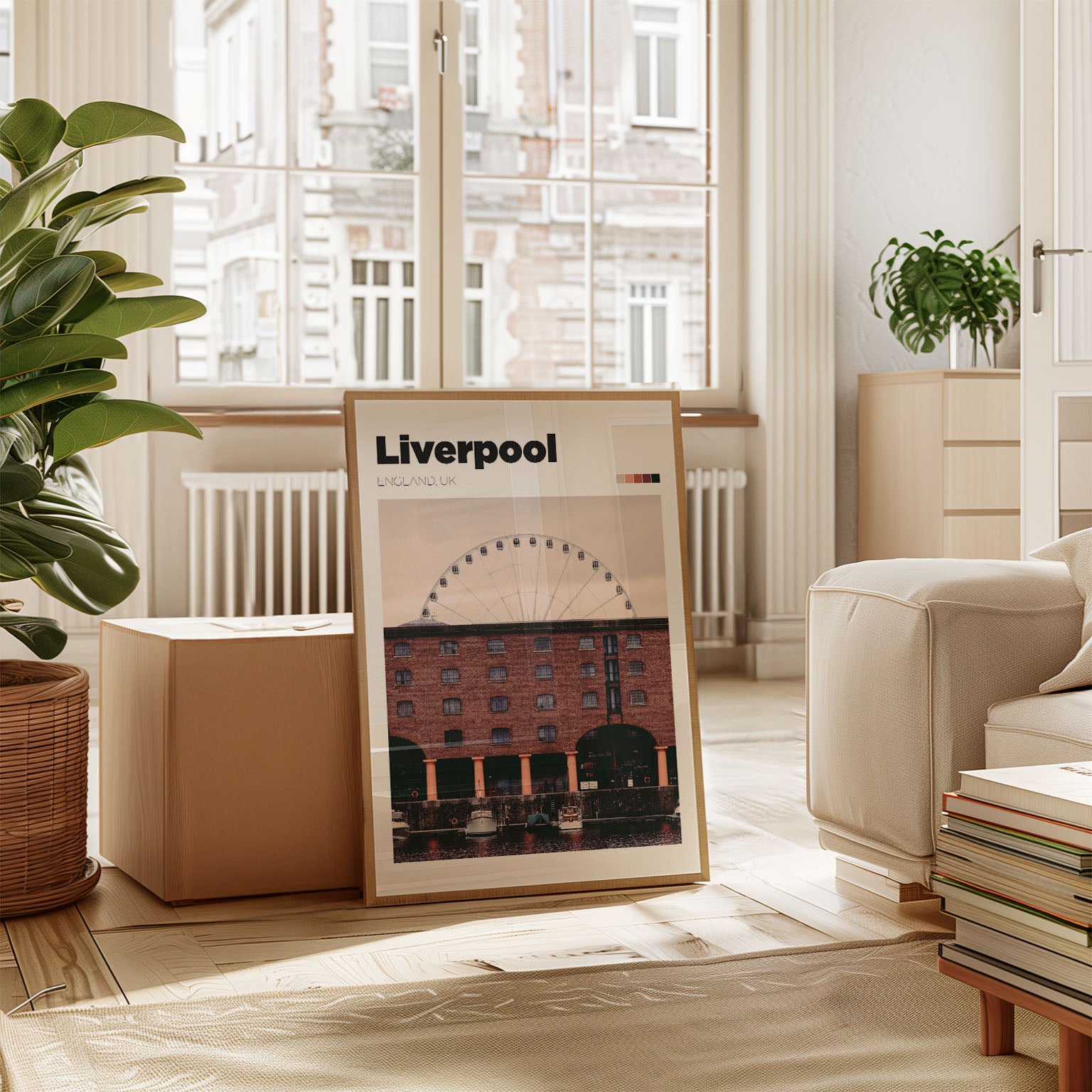 Liverpool Albert Dock Art Print