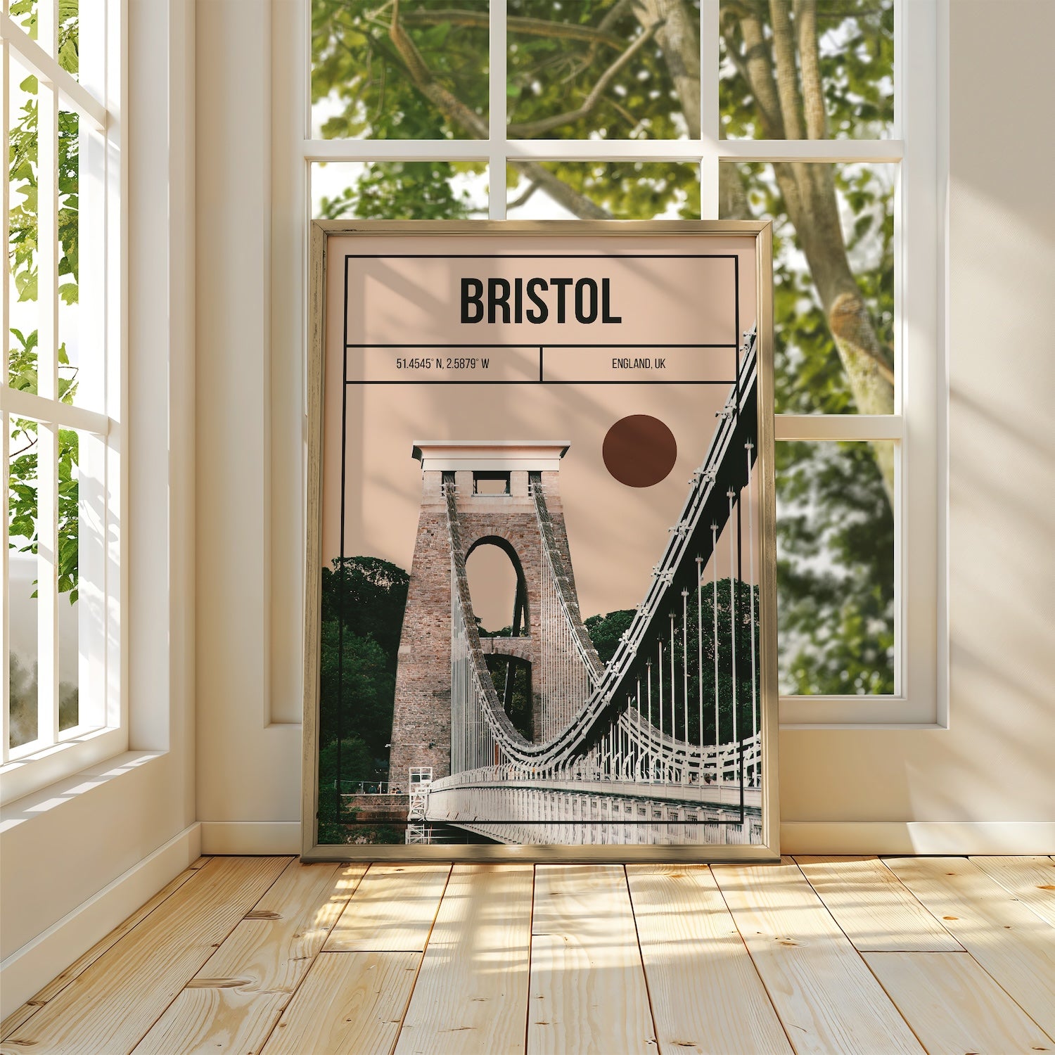 Bristol Clifton Bridge Art Print | MMart
