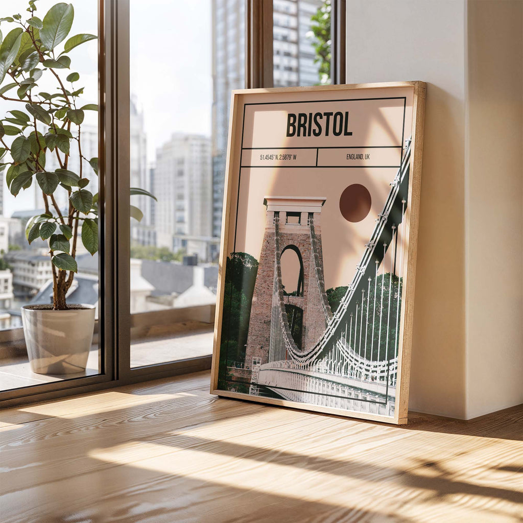 Bristol Clifton Bridge Art Print | MMart