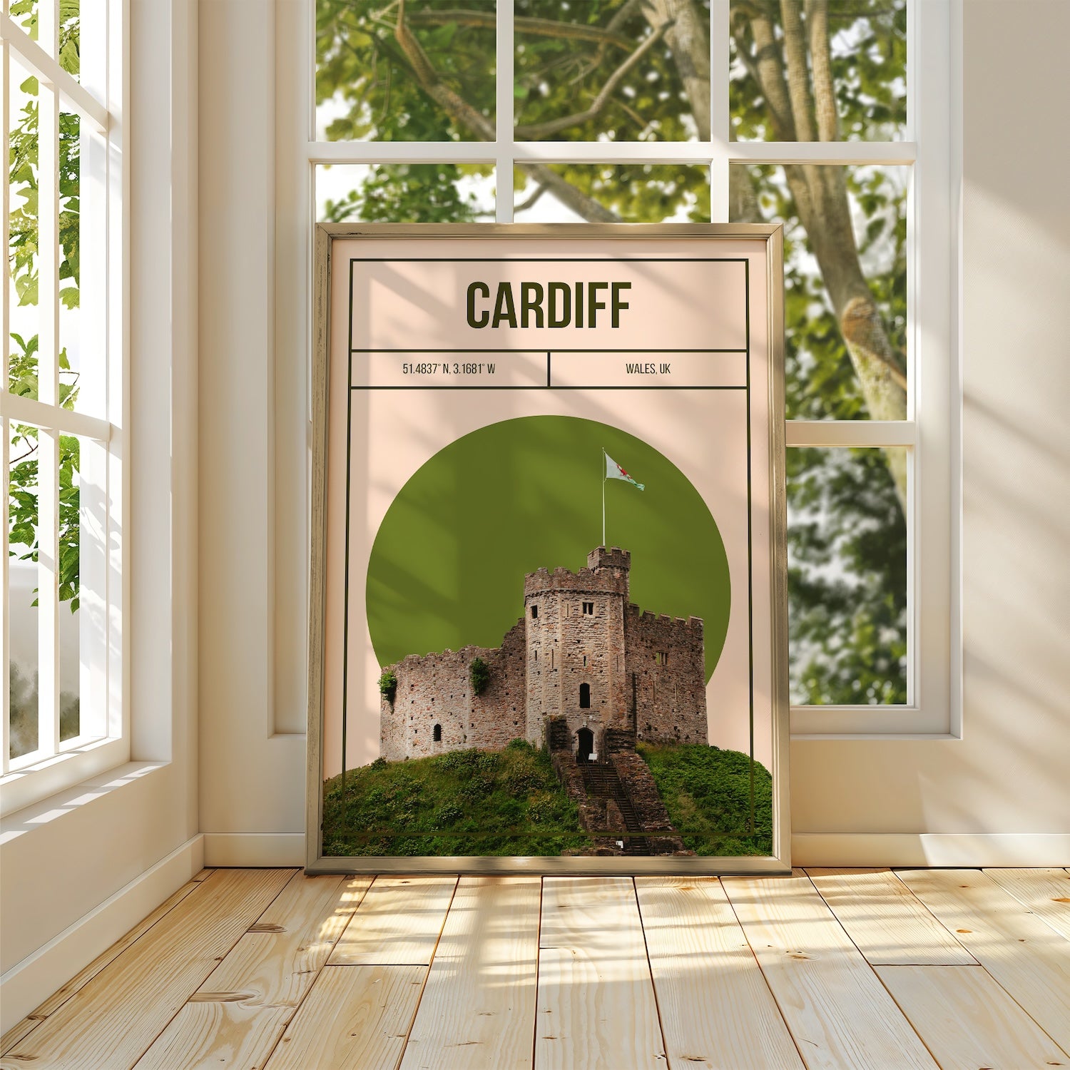 Cardiff Castle Art Print | MMart