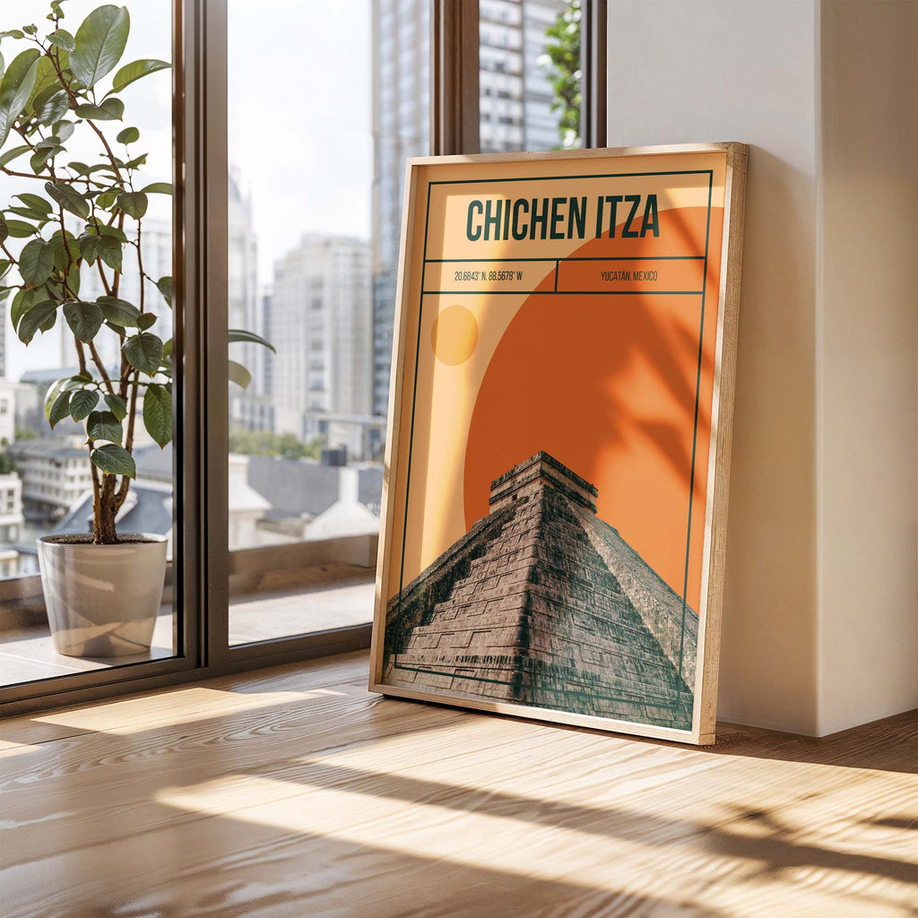 Chichen Itza Art Print | MMart